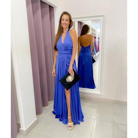 Vestido lazo espalda