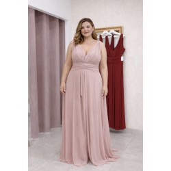 Vestido cintura drapeada
