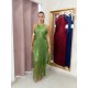 Vestido flecos