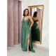 Vestido corpiño foulard